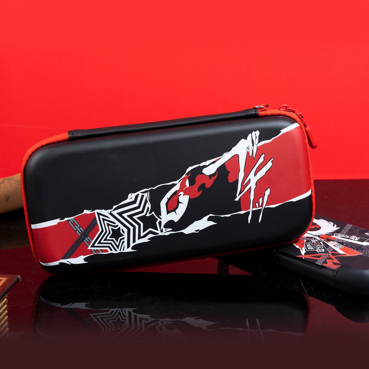 WISHAVEN Protective Shell for Nintendo Switch/OLED and Accessories (Persona 5 Tactica)
