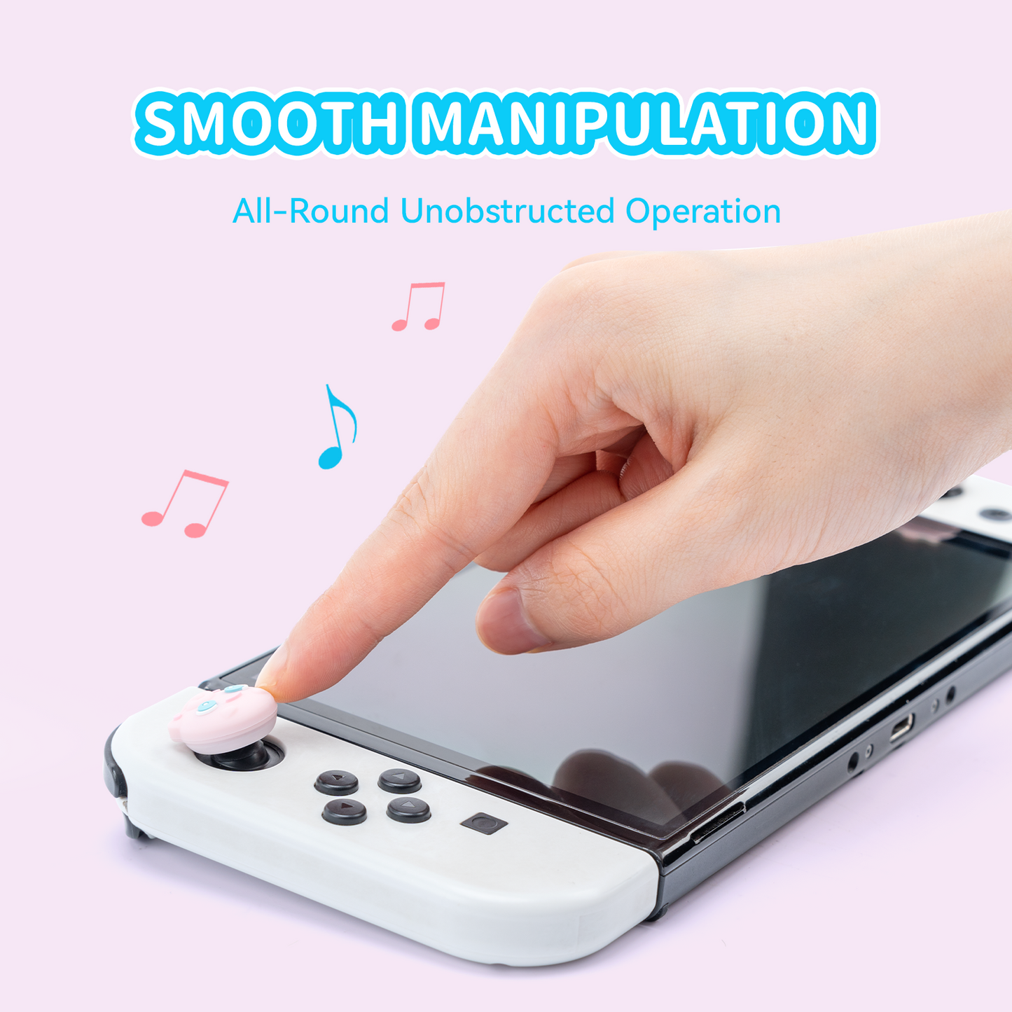 WISHAVEN Pokemon series Thumb Grip Cap for Nintendo Switch/OLED/Lite