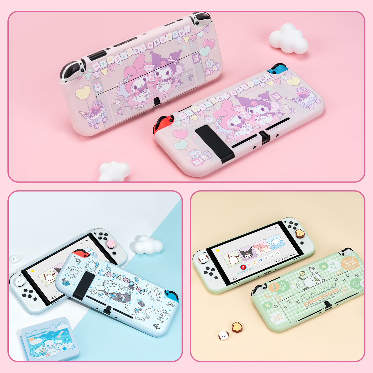 GeekShare Nintendo switch protective case hard shell Sanrio oled