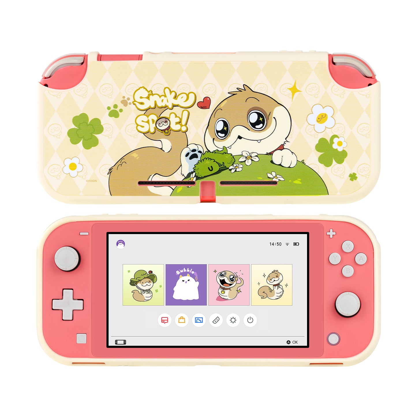 BUBBLELOGUS × Snake Spot Protective Case For Switch /OLED