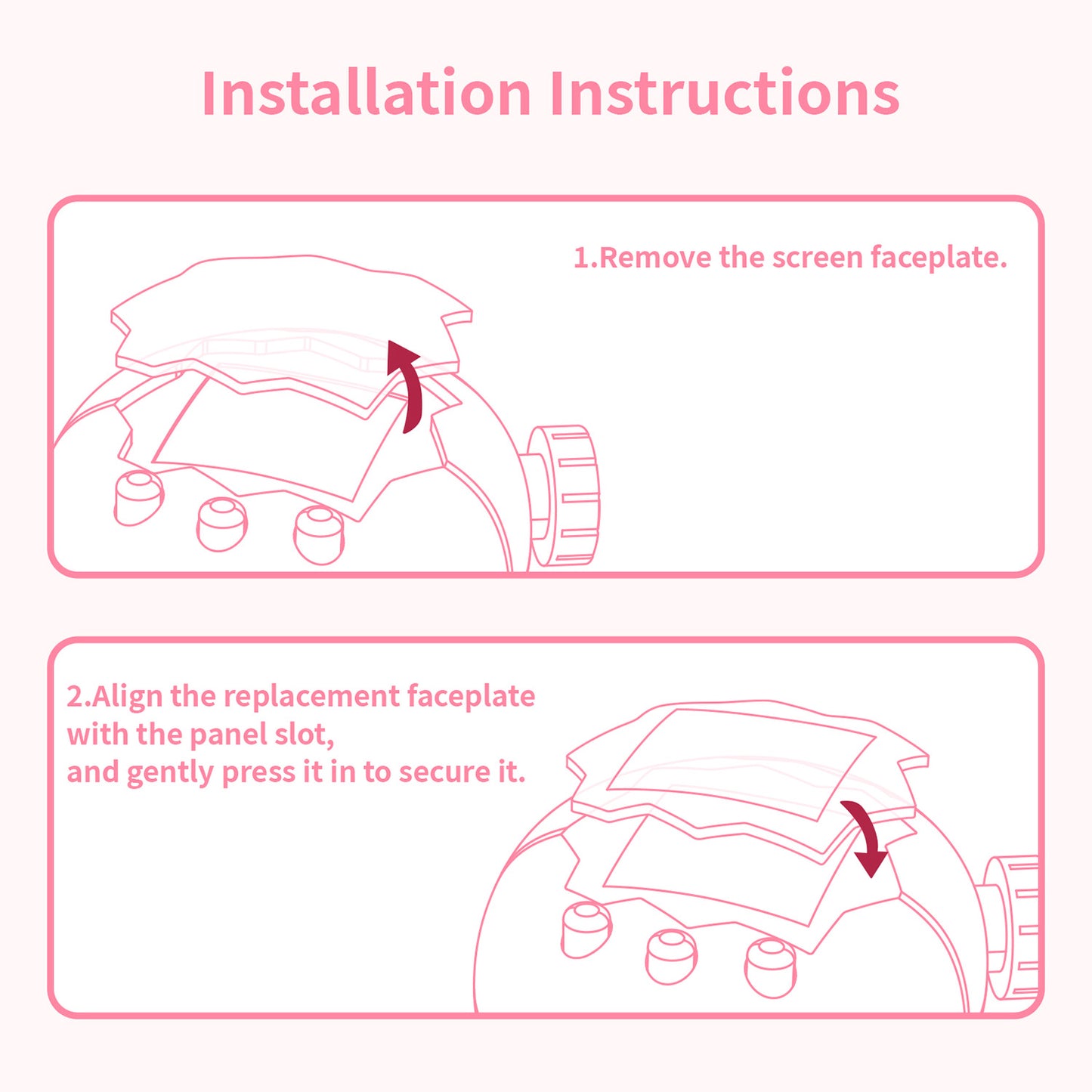 BUBBLELOGUS Tamagotchi Paradise Replacement Panel