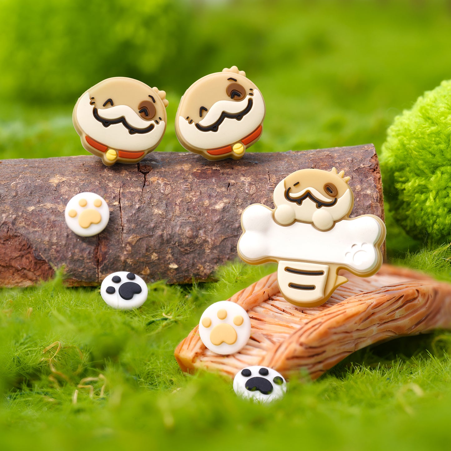 BUBBLELOGUS × Snake Spot Button Caps