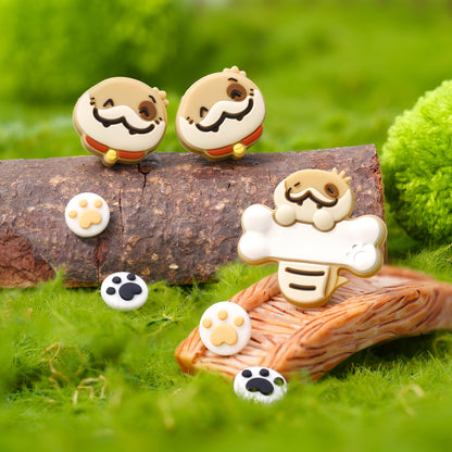 BUBBLELOGUS × Snake Spot Button Caps