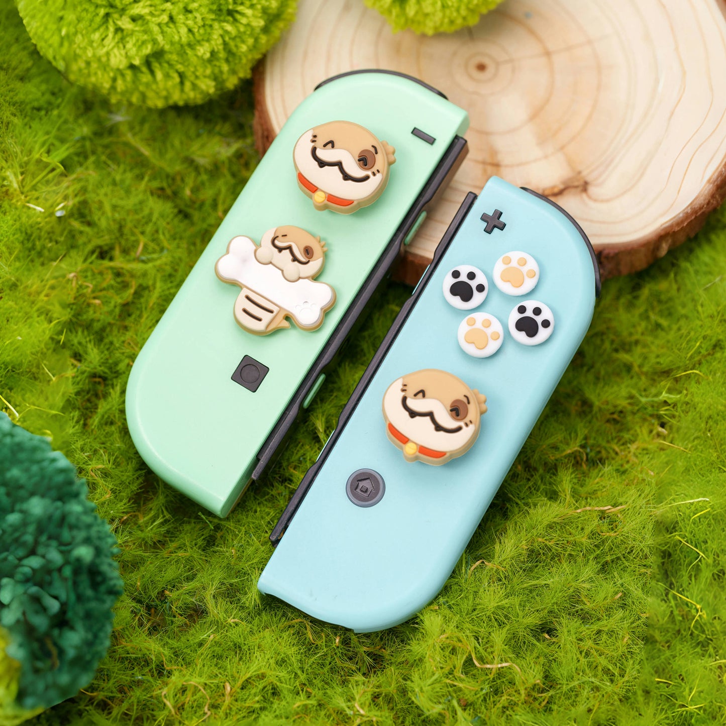 BUBBLELOGUS × Snake Spot Button Caps