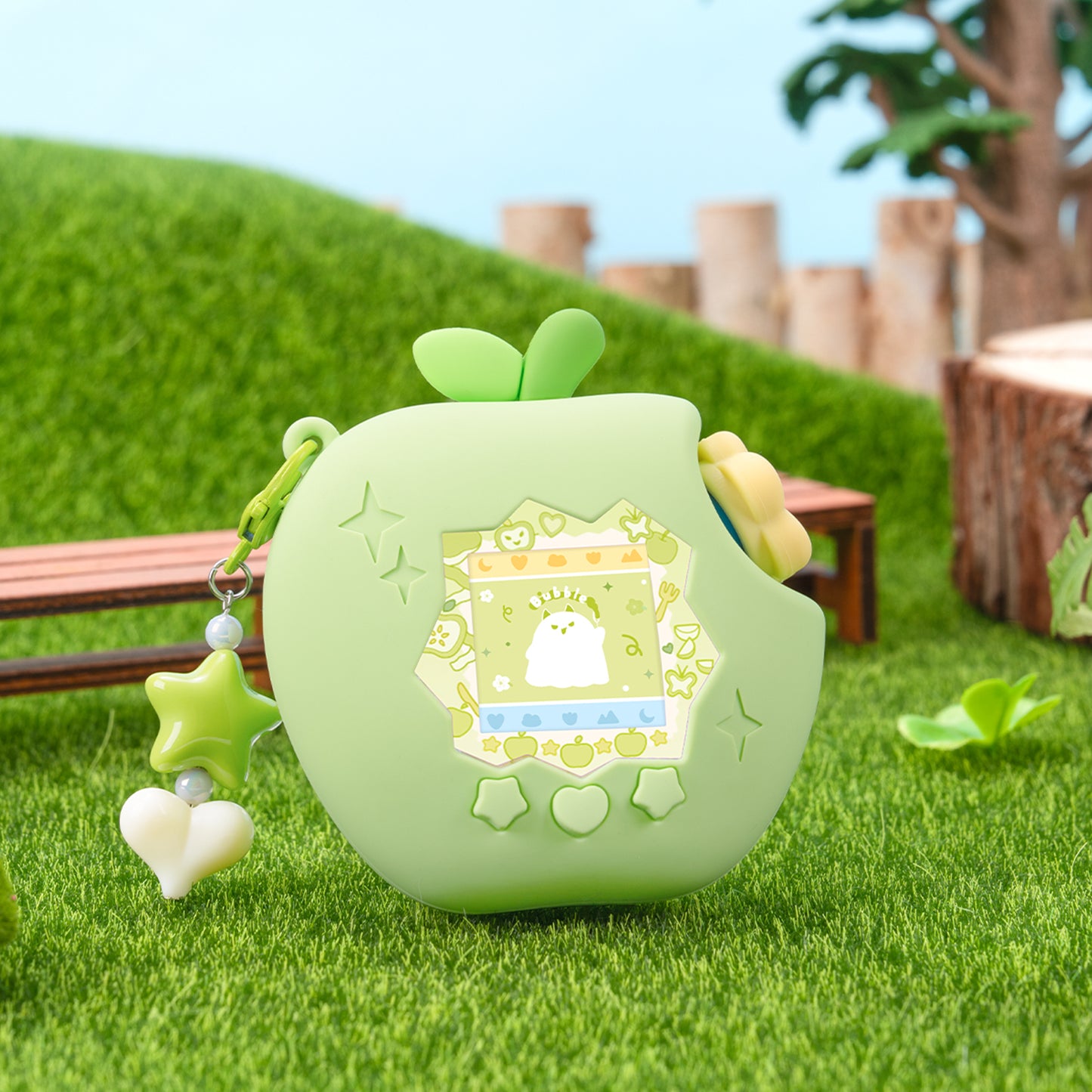 BUBBLELOGUS Apple Paradise Silicone Protective Case for Tamagotchi Paradise