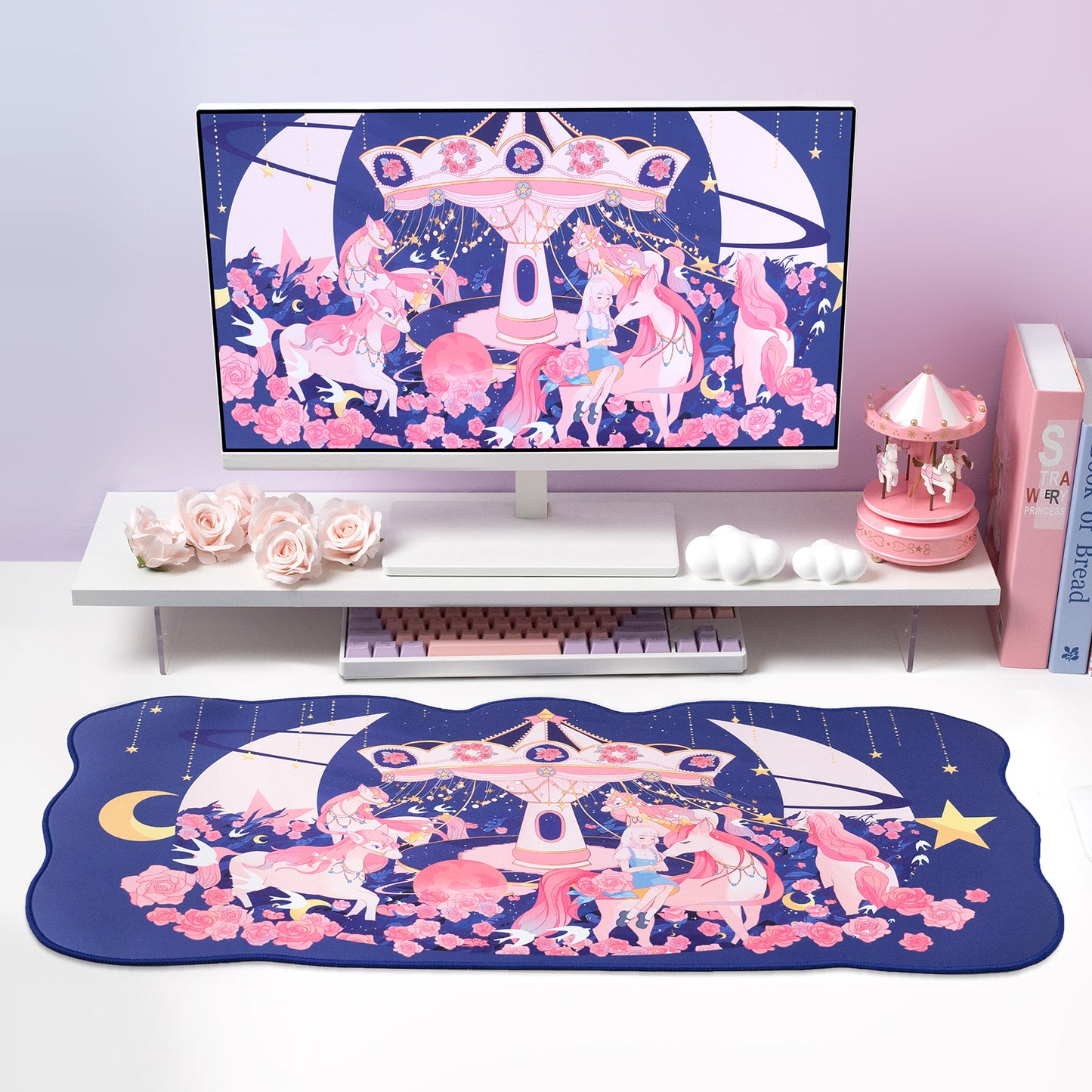 WISHAVEN Carousel Mouse Pad