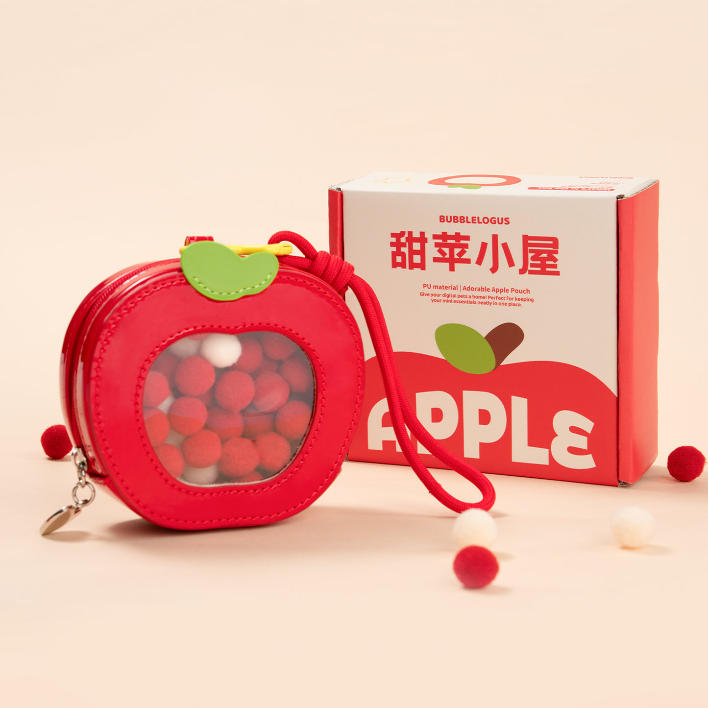 BUBBLELOGUS Apple House Carrying Case For Tamagotchi Paradise/uni