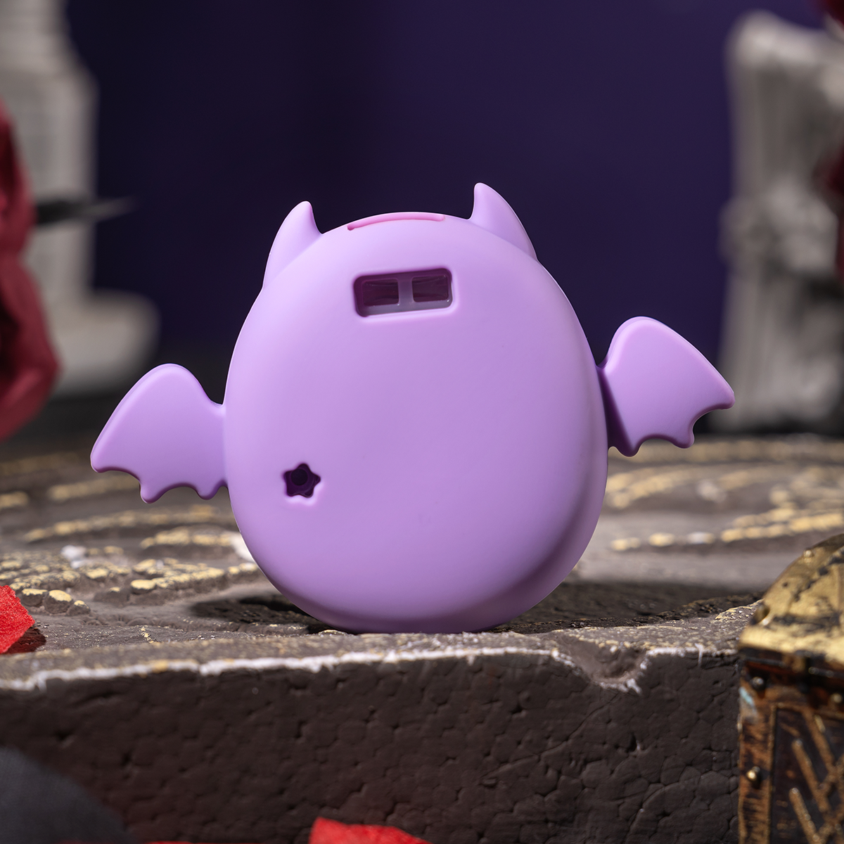 BUBBLELOGUS Purple & Black Dark Edition Devil Silicone Protective Case for Tamagotchi Uni