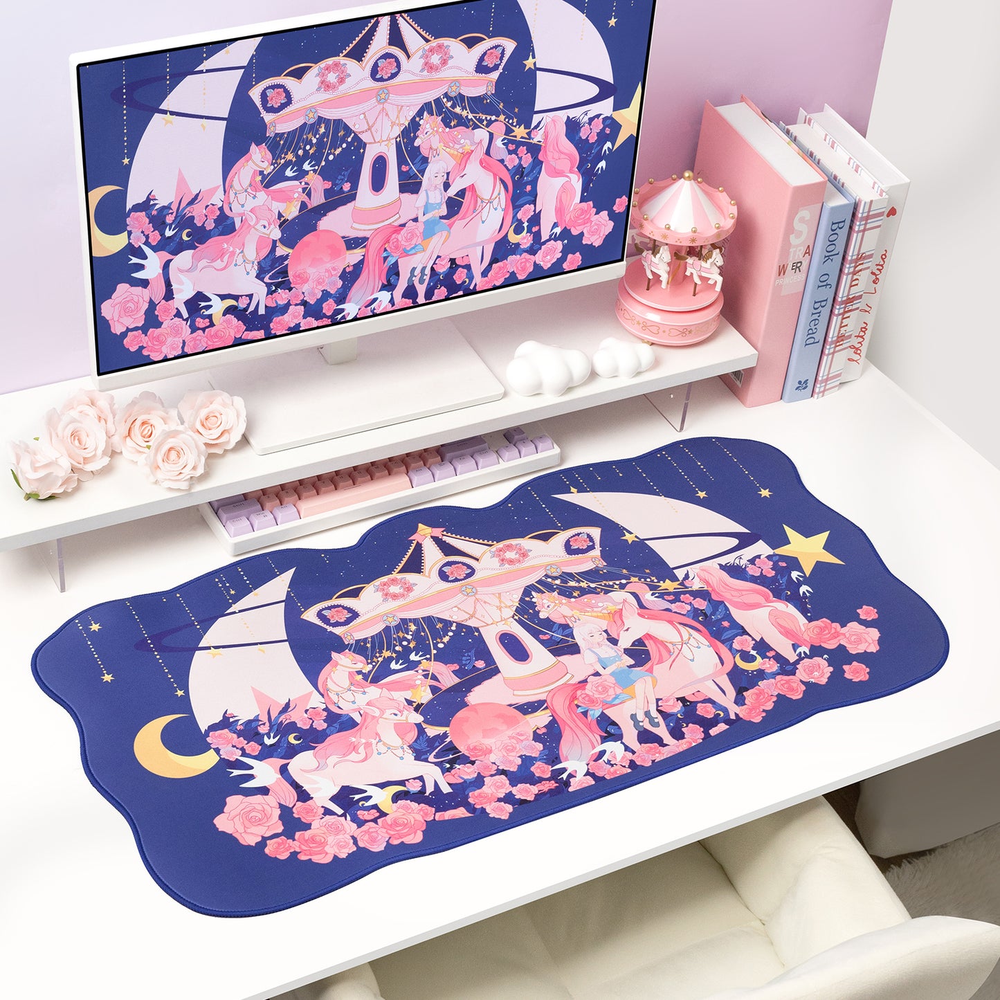 WISHAVEN Carousel Mouse Pad