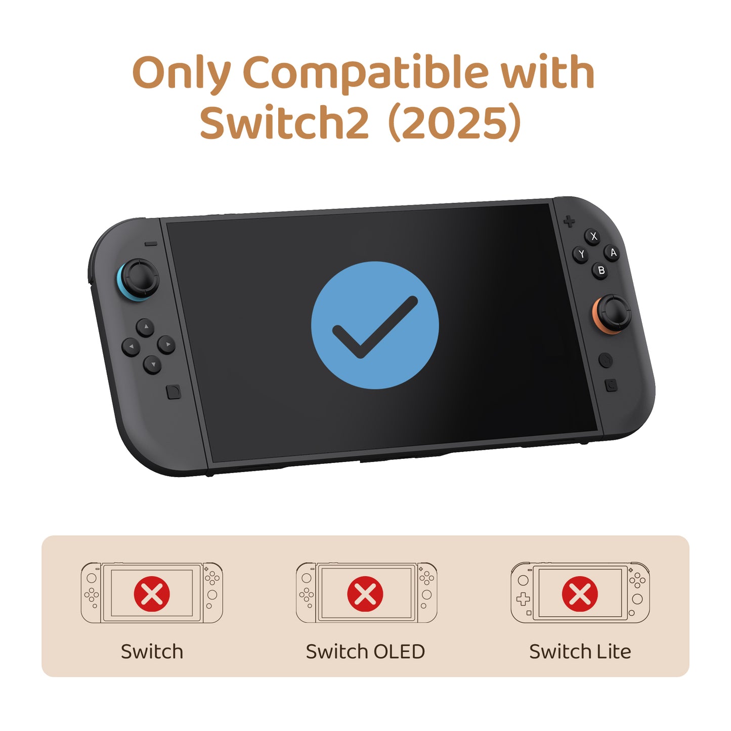 WISHAVEN Star Baby Button Caps For Switch 2