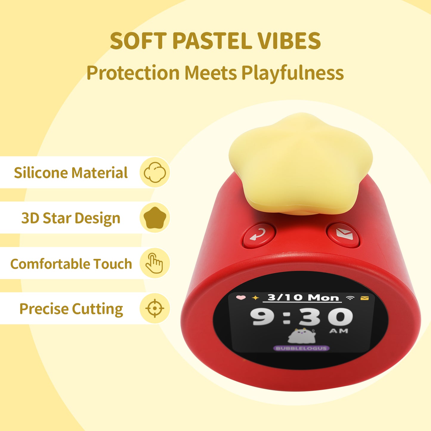 BUBBLELOGUS Star Knob Cover  for Nintendo Alarmo