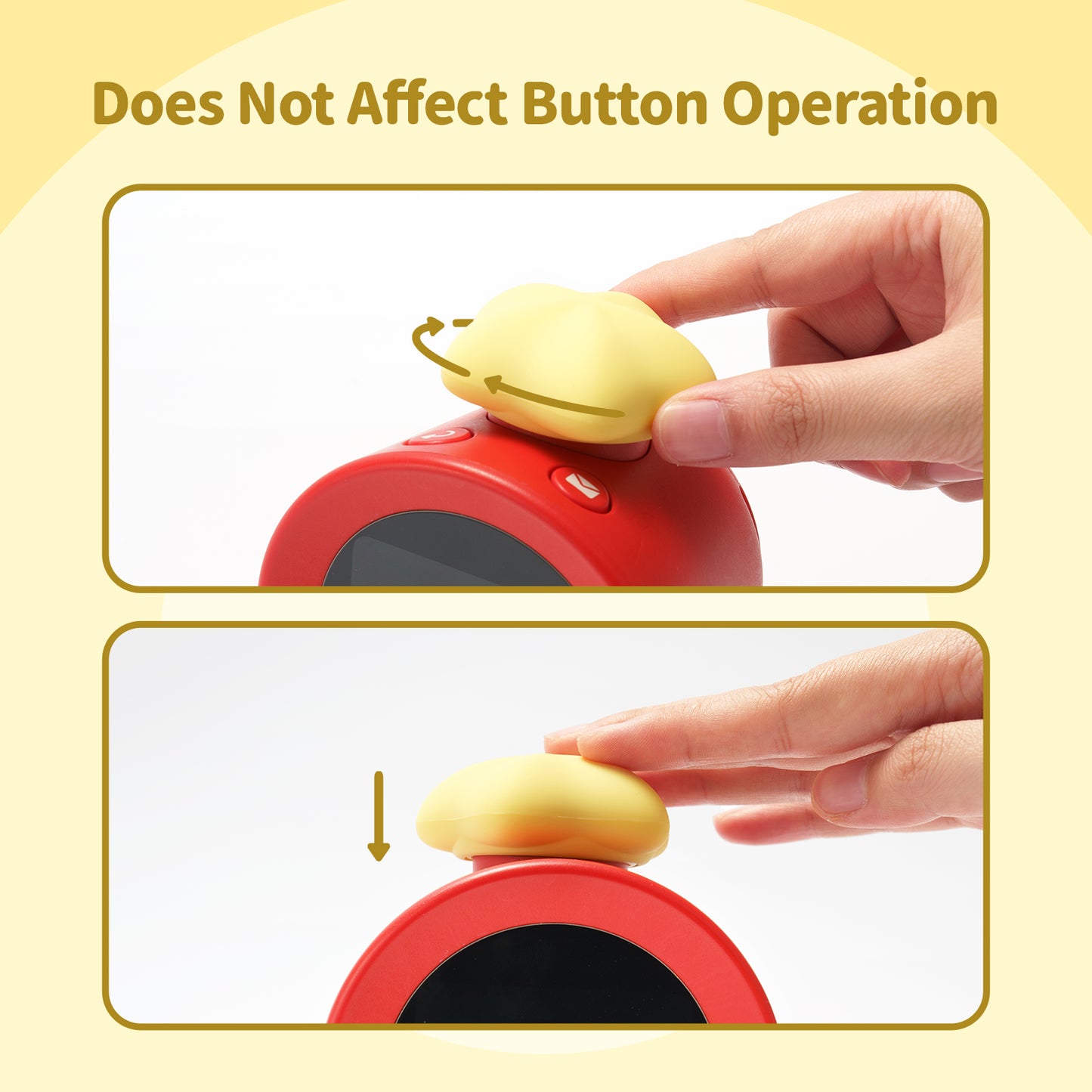 BUBBLELOGUS Star Knob Cover  for Nintendo Alarmo