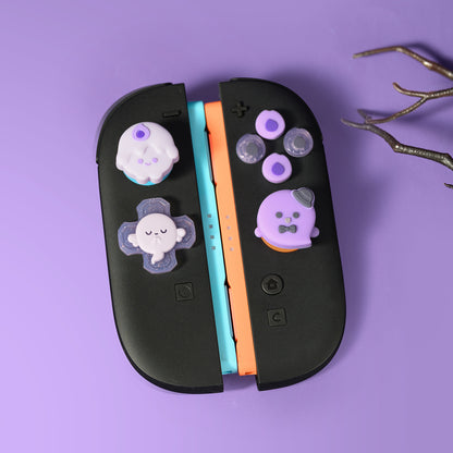 WISHAVEN Candlelight Ghost Button Caps For Switch 2