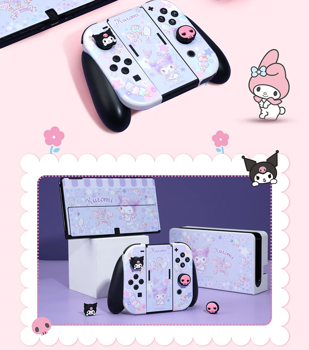 GeekShare Nintendo Switcholed sticker Sanrio all-inclusive no glue base color sticker ns game console accessories