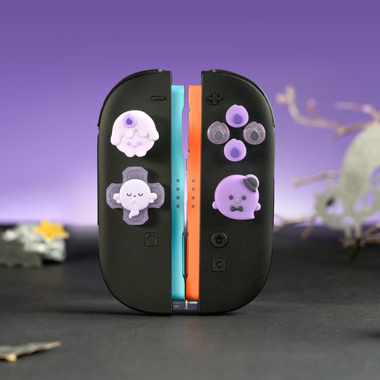 WISHAVEN Candlelight Ghost Button Caps For Switch 2