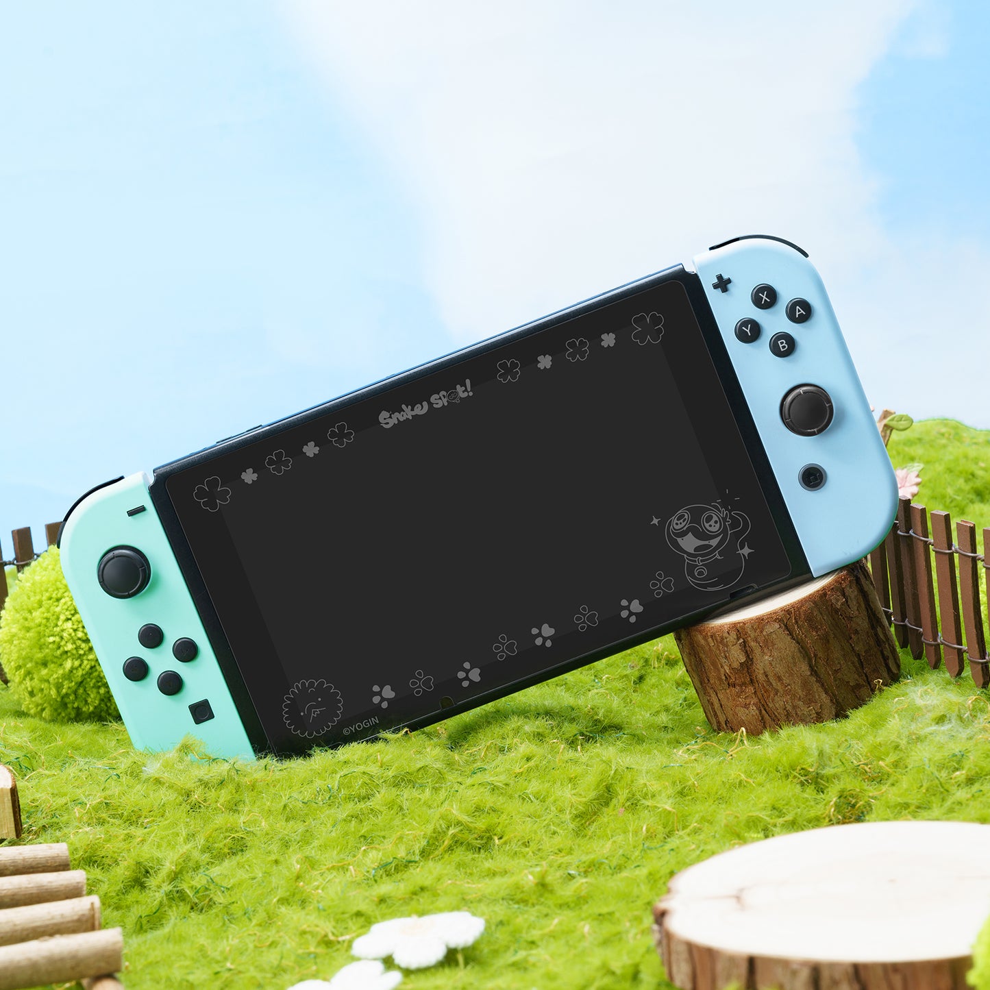 BUBBLELOGUS × Snake Spot Tempered Film