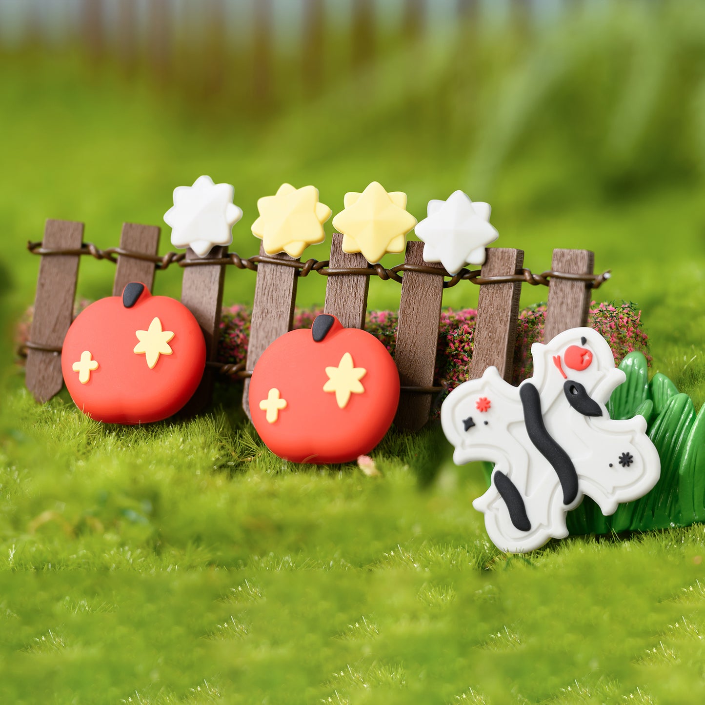 WISHAVEN Garden of Eden Button Caps For Switch 2