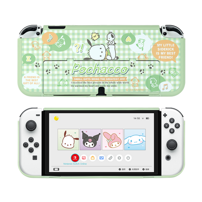 GeekShare Nintendo switch protective case hard shell Sanrio oled integrated protective case ns pluggable base accessories