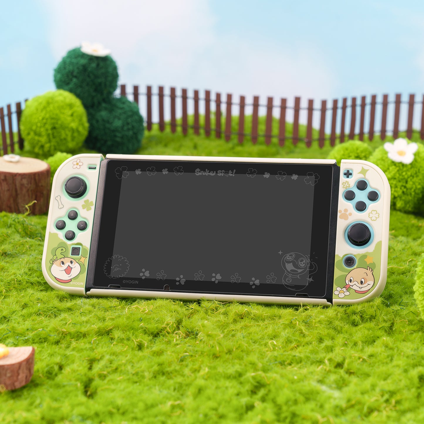 BUBBLELOGUS × Snake Spot Tempered Film