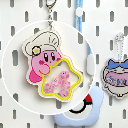 Kirby Shaker Acrylic Keychain