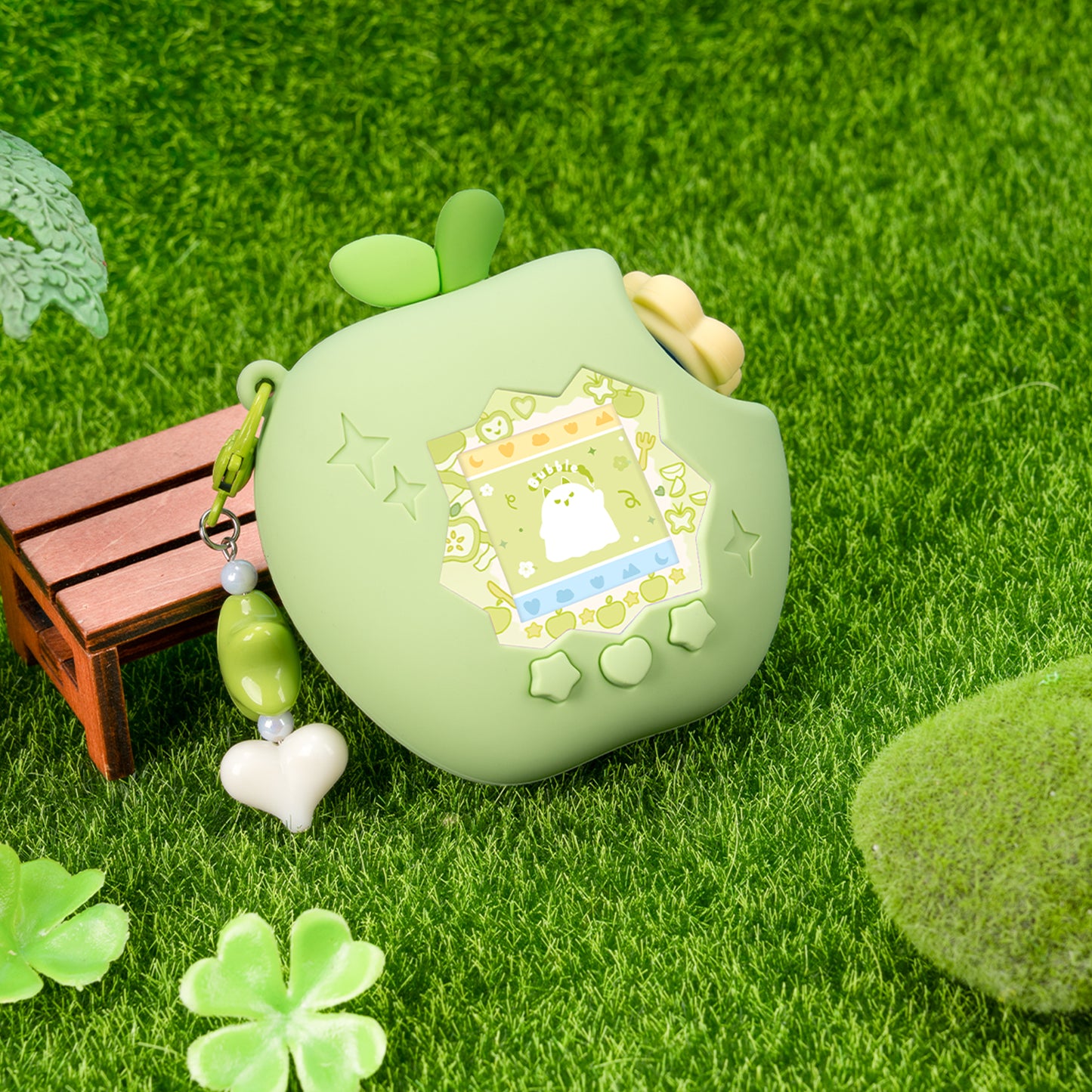 BUBBLELOGUS Apple Paradise Silicone Protective Case for Tamagotchi Paradise