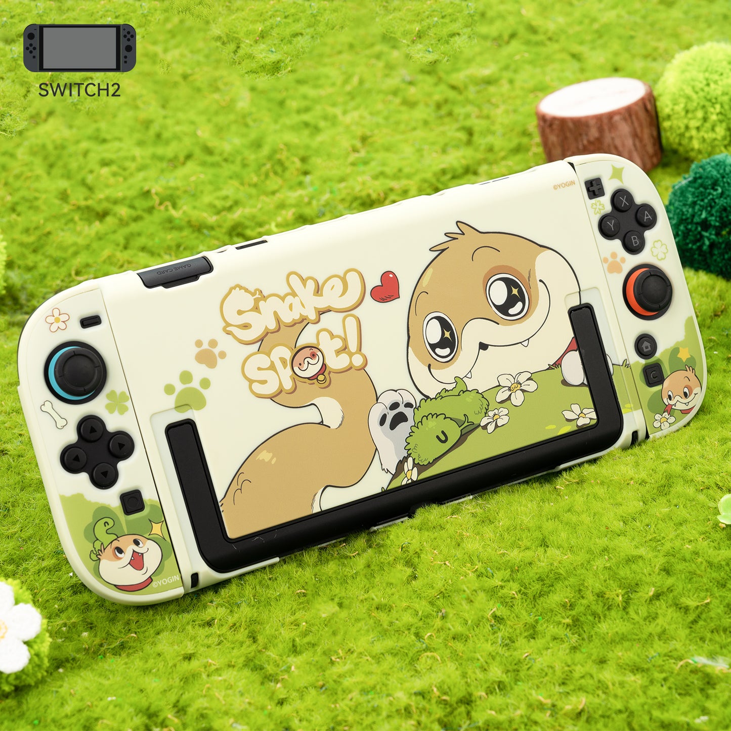 BUBBLELOGUS × Snake Spot Protective Case For Switch2