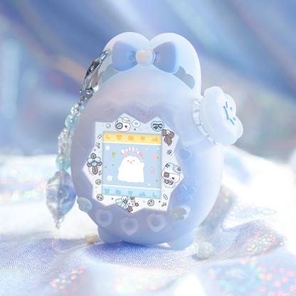 BUBBLELOGUS Esther Bunny Iridescent Protective Case for Tamagotchi Paradise