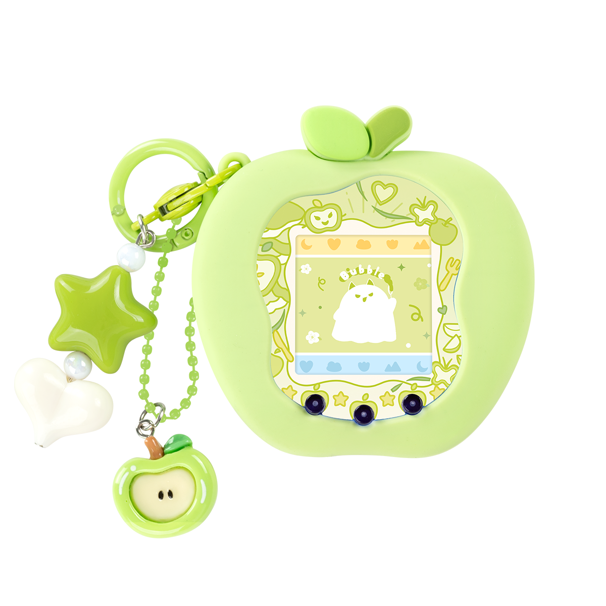BUBBLELOGUS Apple Silicone Protective Case for Tamagotchi Uni