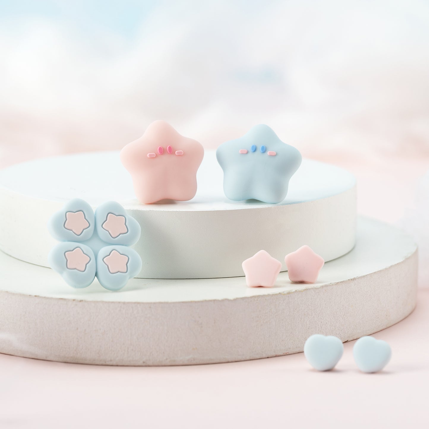 WISHAVEN Star Baby Button Caps For Switch 2