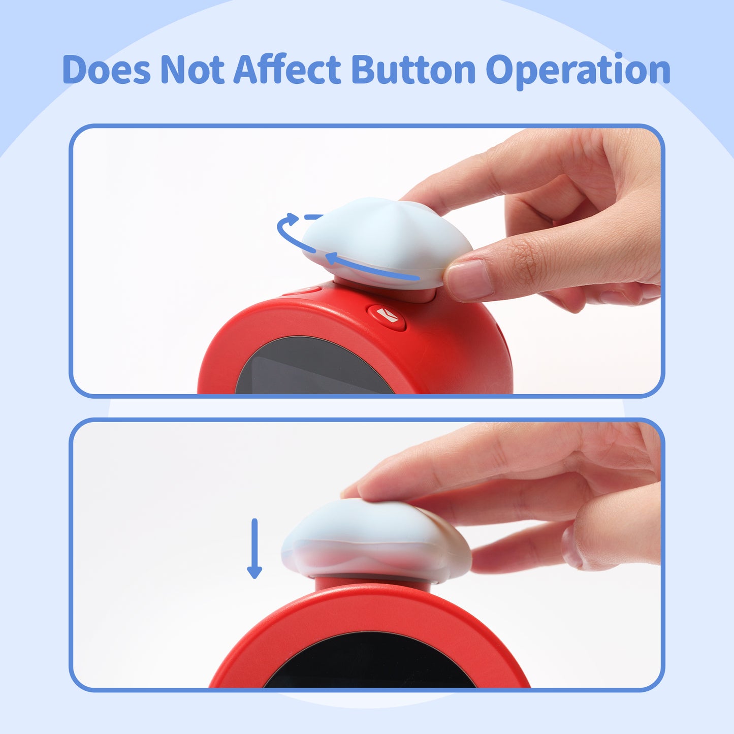 BUBBLELOGUS Star Knob Cover  for Nintendo Alarmo