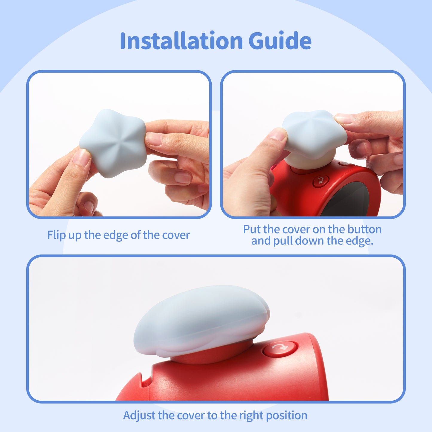 BUBBLELOGUS Star Knob Cover  for Nintendo Alarmo