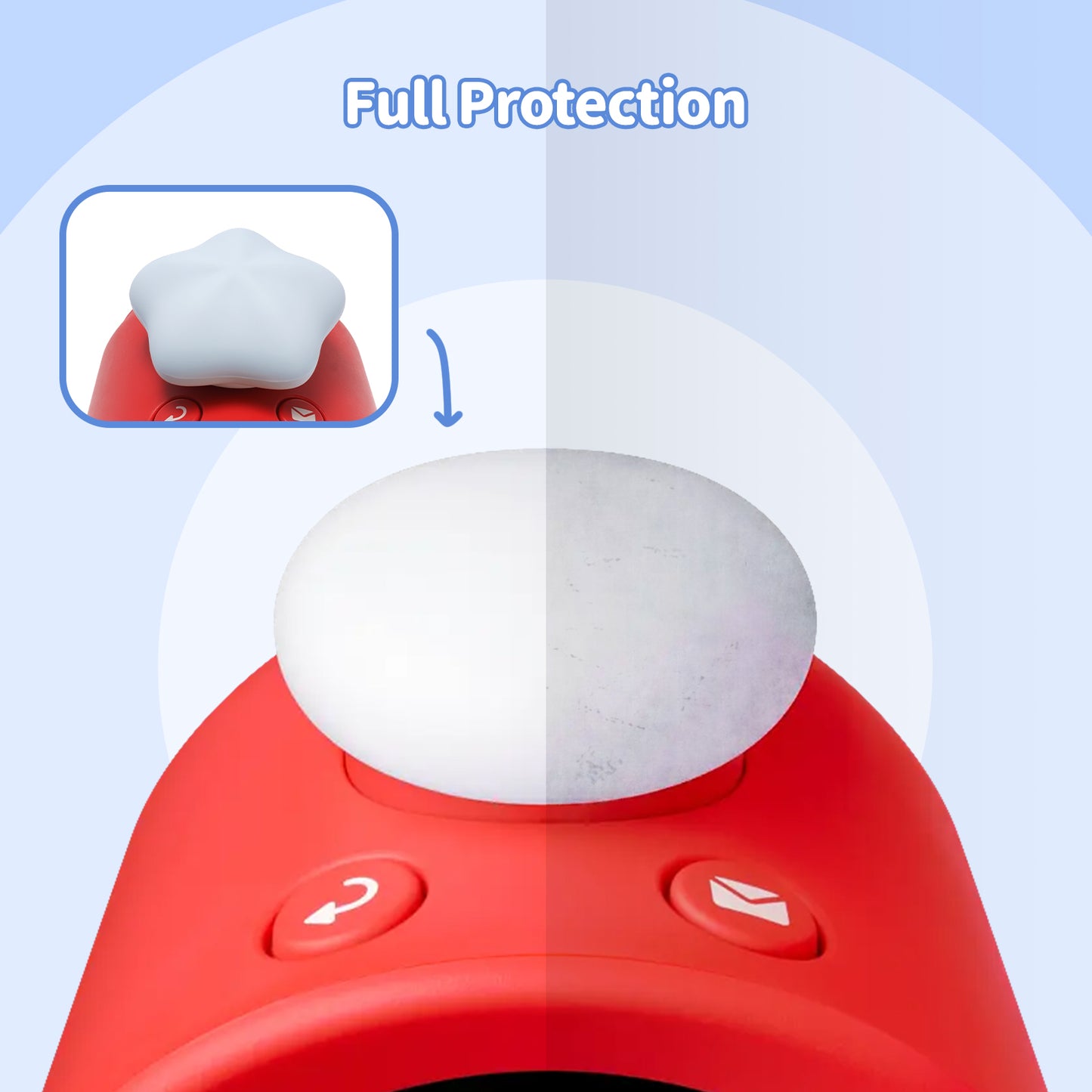 BUBBLELOGUS Star Knob Cover  for Nintendo Alarmo