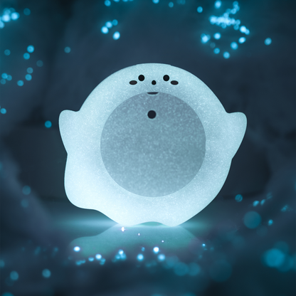 BUBBLELOGUS Little Ghost  Luminous Silicone Protective Case for Pokemon GO Plus +