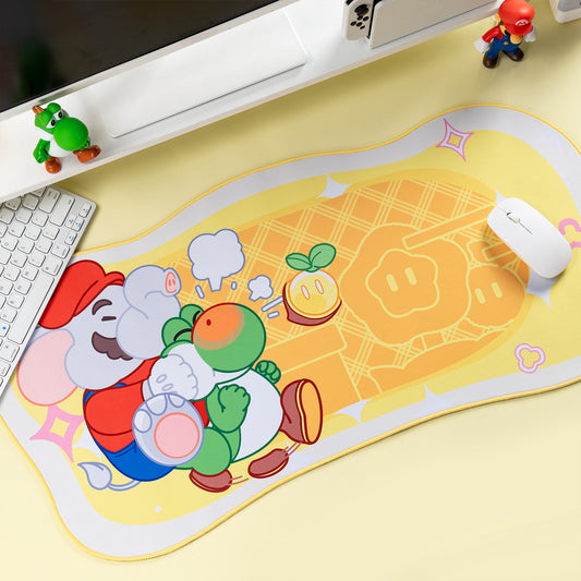 WISHAVEN Elephant Mario Mouse Pad