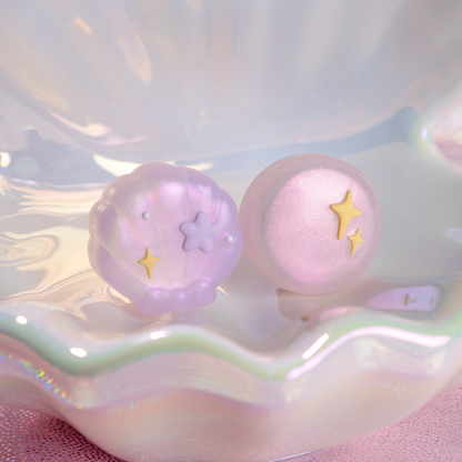 BUBBLELOGUS Bow Button Cap for Tamagotchi Paradise
