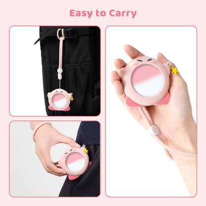 WISHAVEN PinkStar Silicone Protective Case for Pokemon GO Plus +