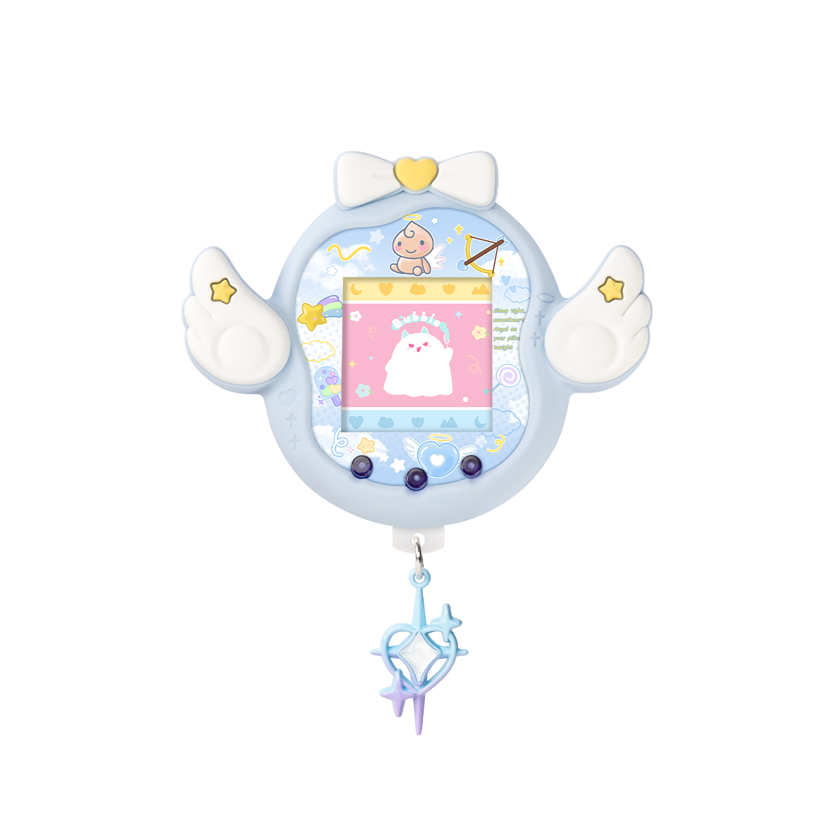 BUBBLELOGUS Guardian Angel Silicone Protective Case for Tamagotchi Uni