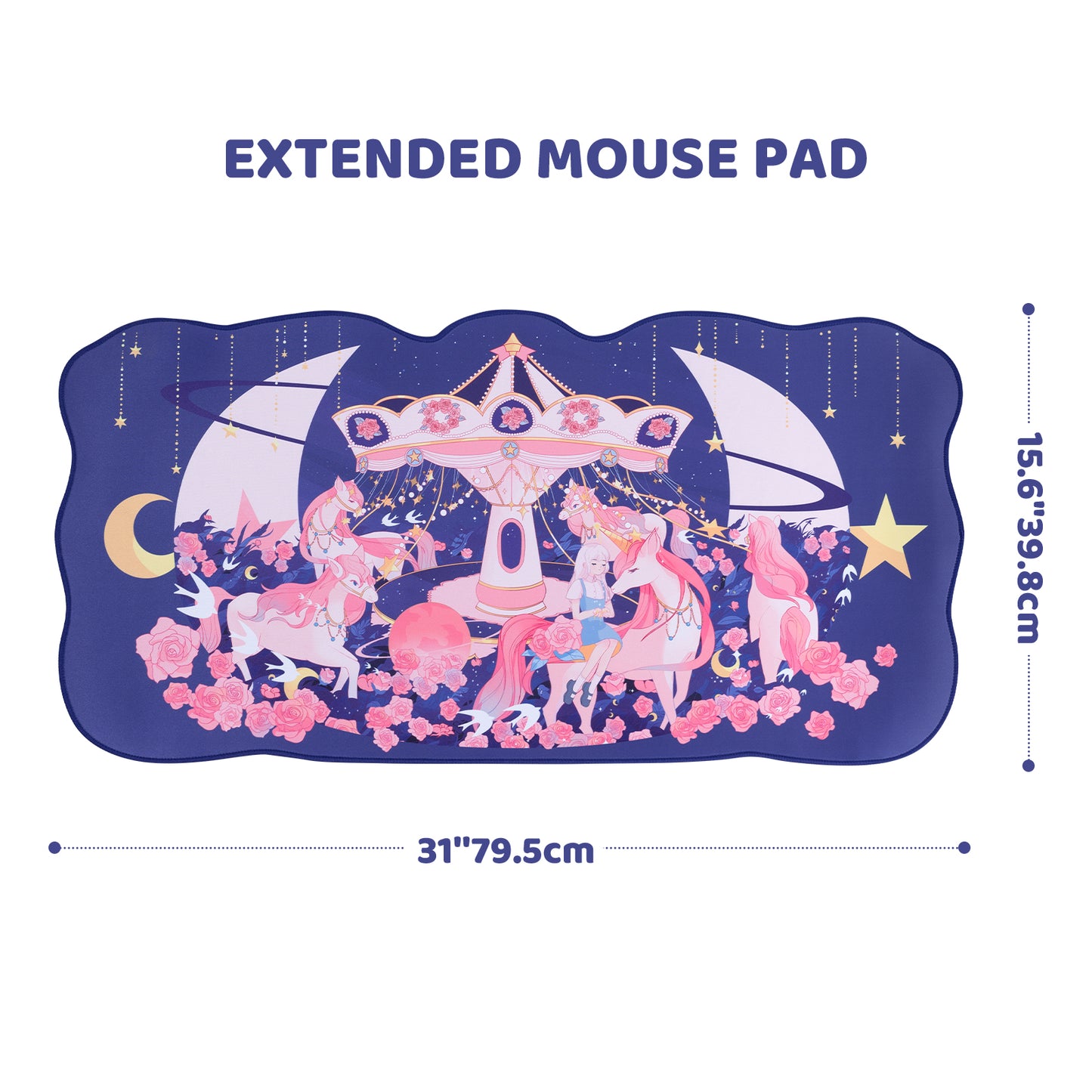 WISHAVEN Carousel Mouse Pad