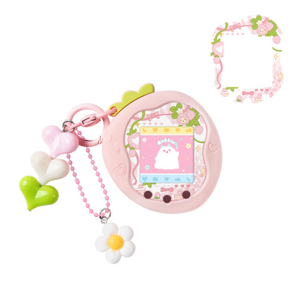 BUBBLELOGUS  Strawberry Silicone Protective Case for Tamagotchi Uni