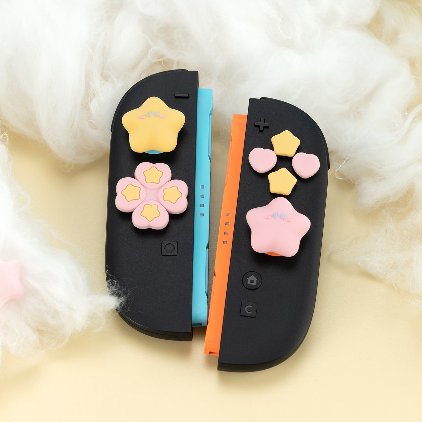 WISHAVEN Star Baby Button Caps For Switch 2