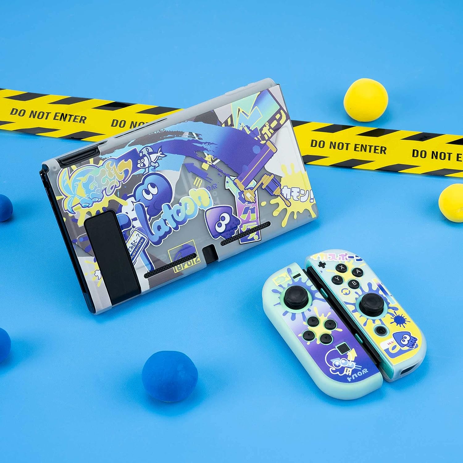 WISHAVEN Splatoon Protective Case for Nintendo Switch OLED