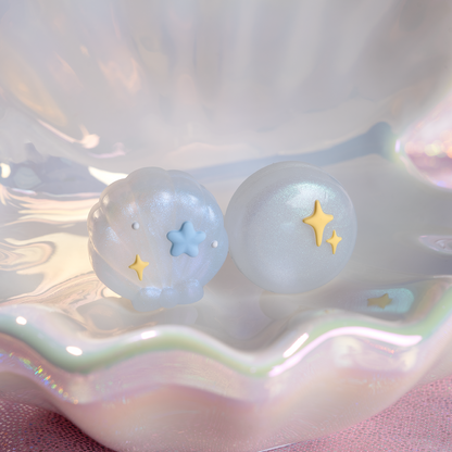 BUBBLELOGUS Bow Button Cap for Tamagotchi Paradise