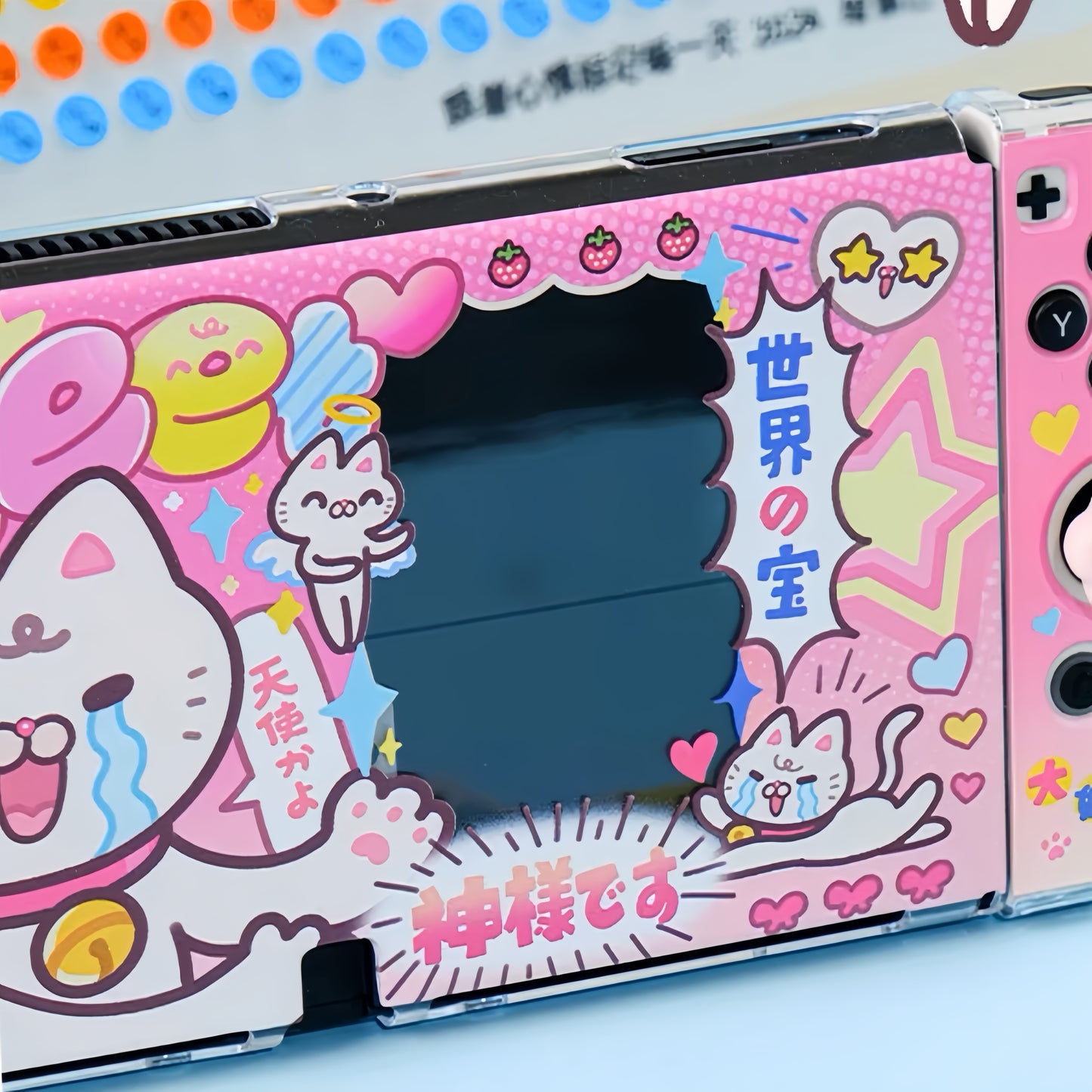 IDOL Cat Protective Case For Switch OLED