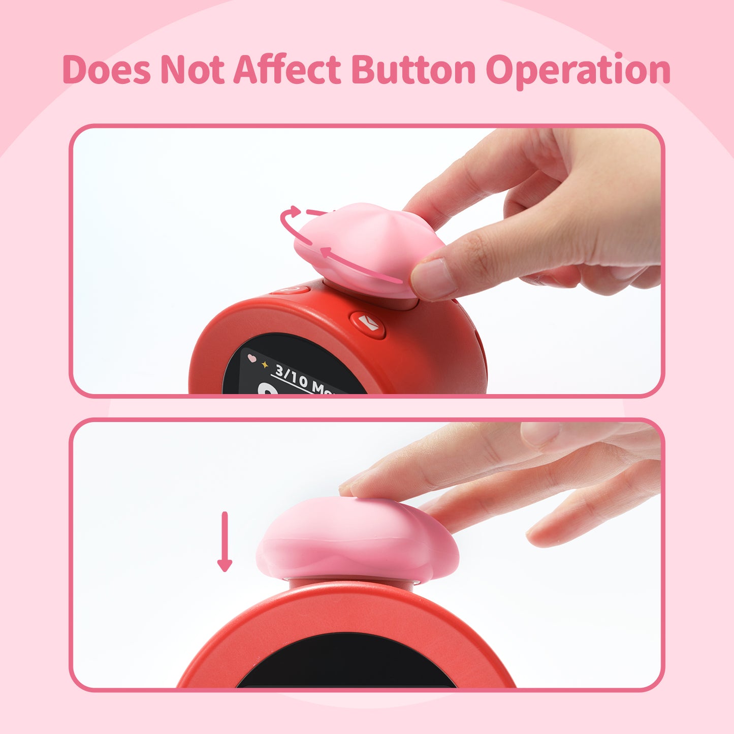 BUBBLELOGUS Star Knob Cover  for Nintendo Alarmo