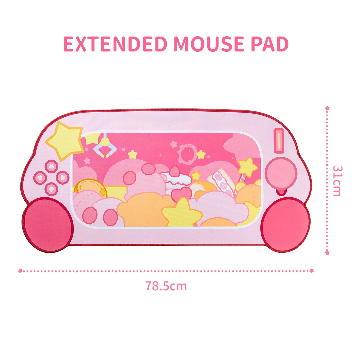 WISHAVEN Kirby Claw Machine Mouse Pad
