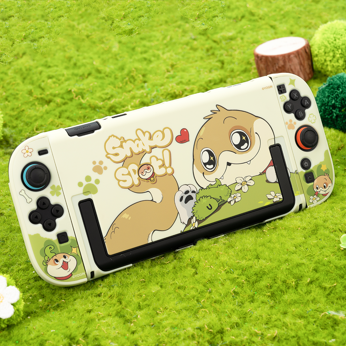 BUBBLELOGUS × Snake Spot Protective Case For Switch2