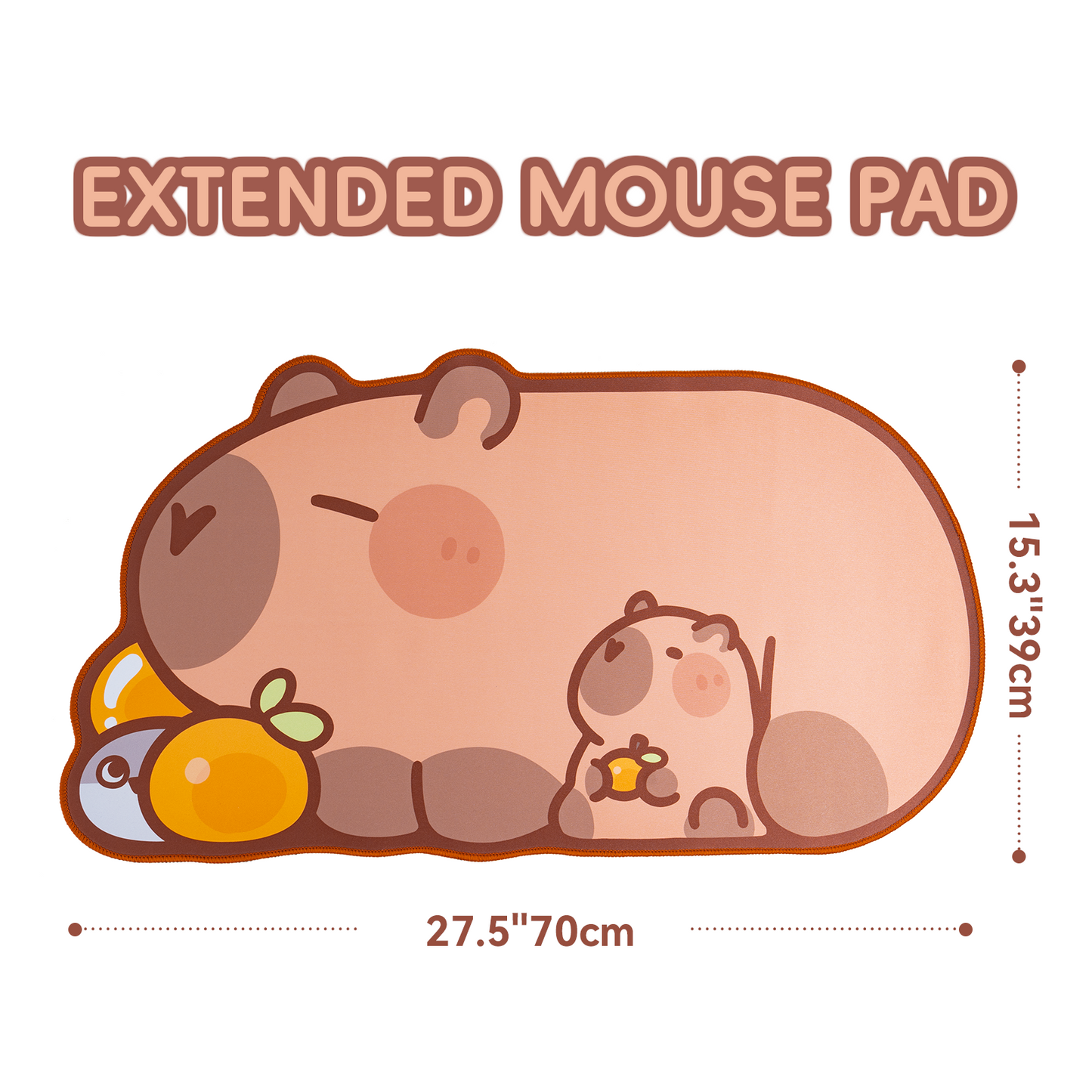 WISHAVEN Capybara Mouse Pad