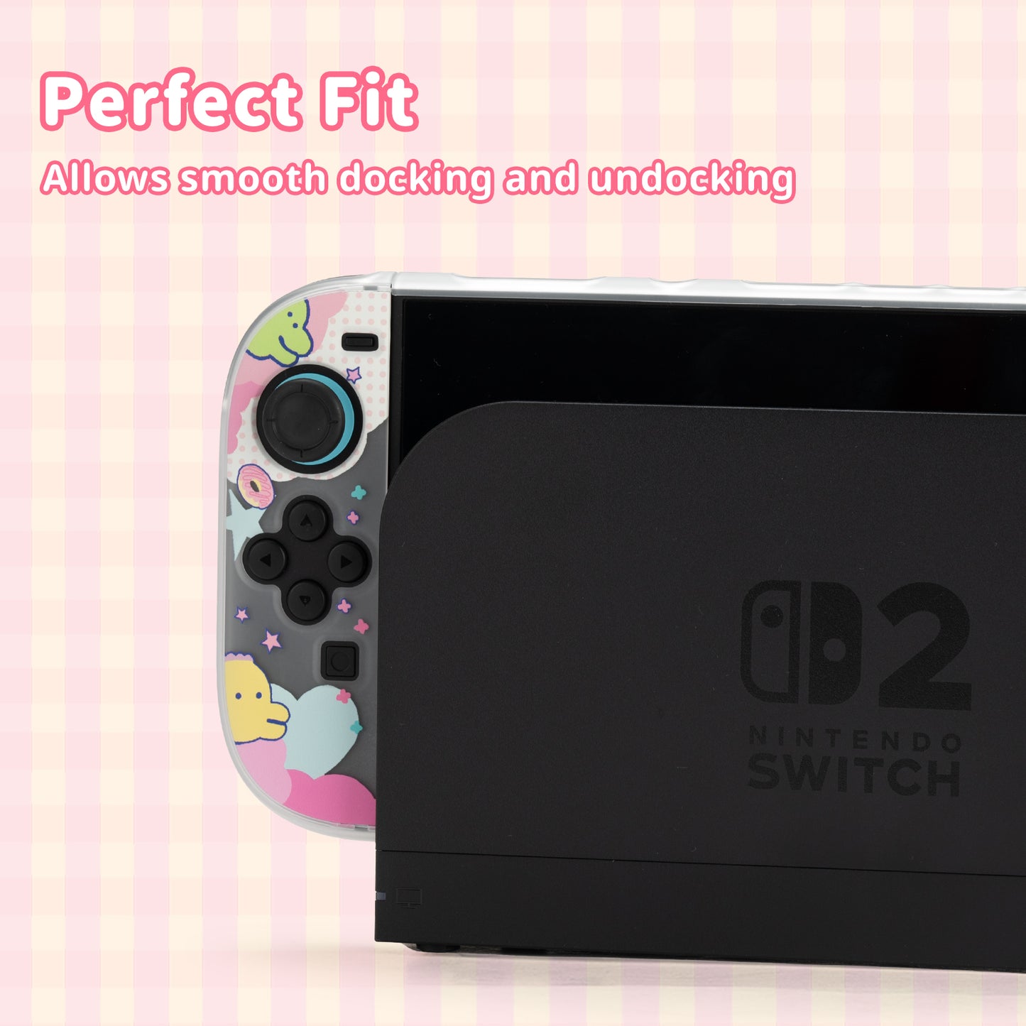 WISHAVEN Tamagotchi Desserts World Protective Case for Nintendo Switch2