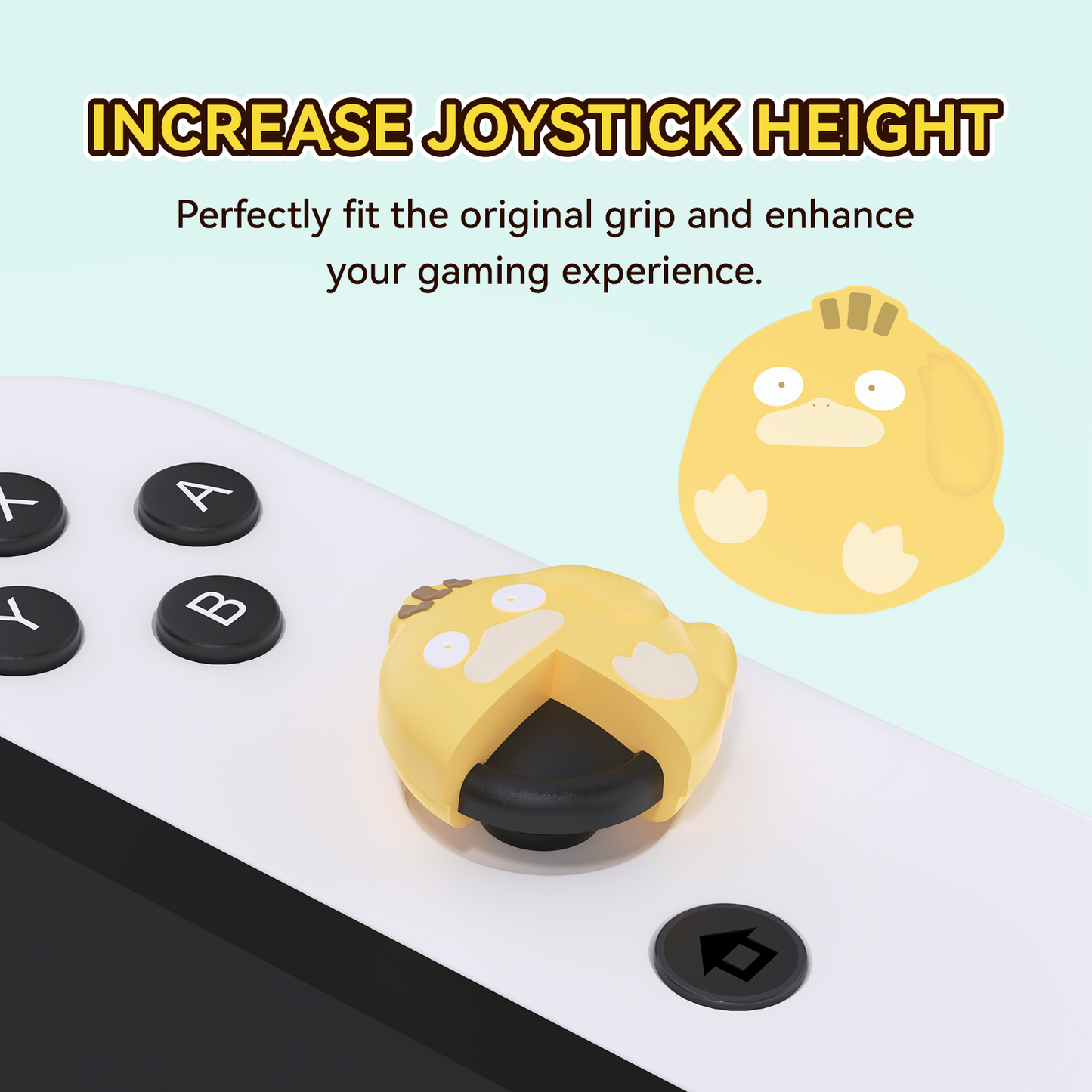 WISHAVEN Pokemon series Thumb Grip Cap for Nintendo Switch/OLED/Lite
