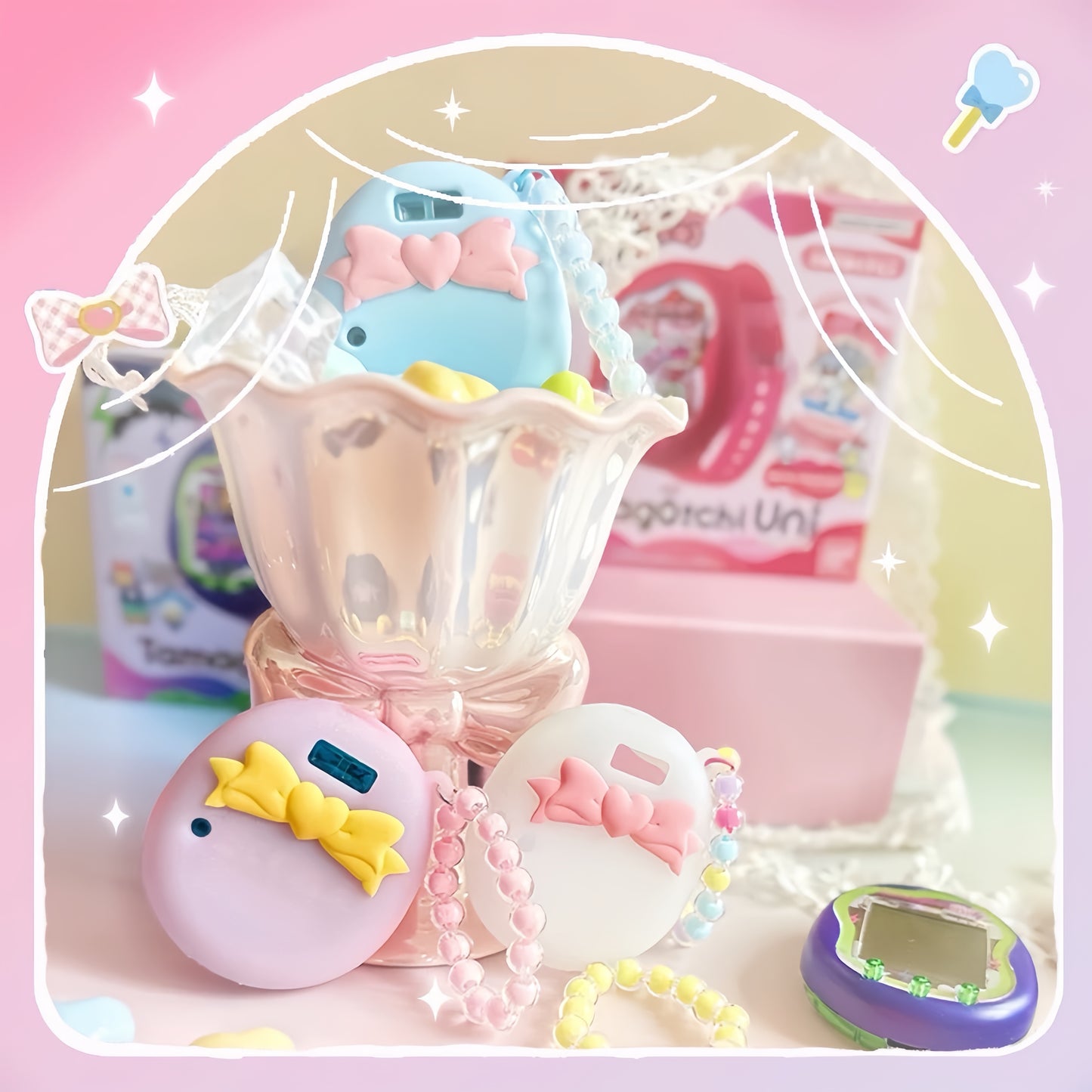 Sweet Candy Silicone Protective Case for Tamagotchi Uni